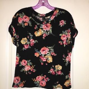 Forever 21 Floral Crop Top